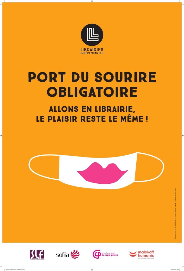 Port du sourire obligatoire Gestes libraires 2