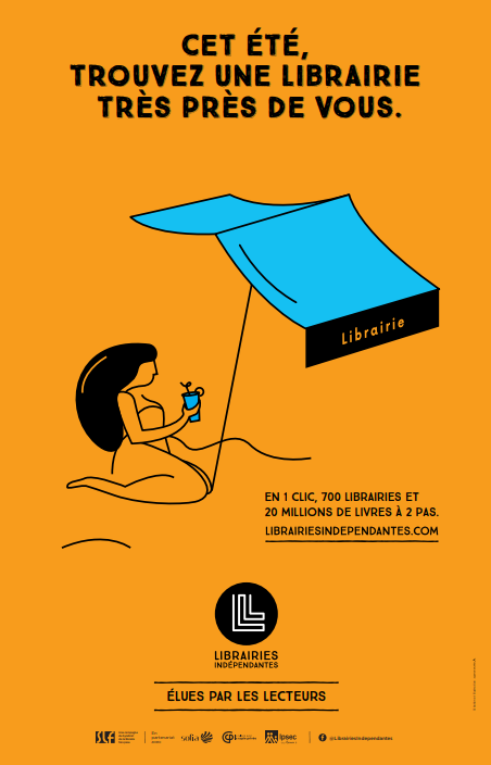 Cet été trouvé une librairie tout près de vous 1 Tout près de vous parasol