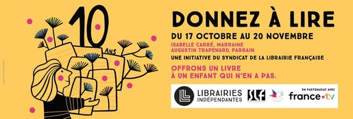 Plus que quelques jours pour participer aux 10 ans de Donnez à lire
