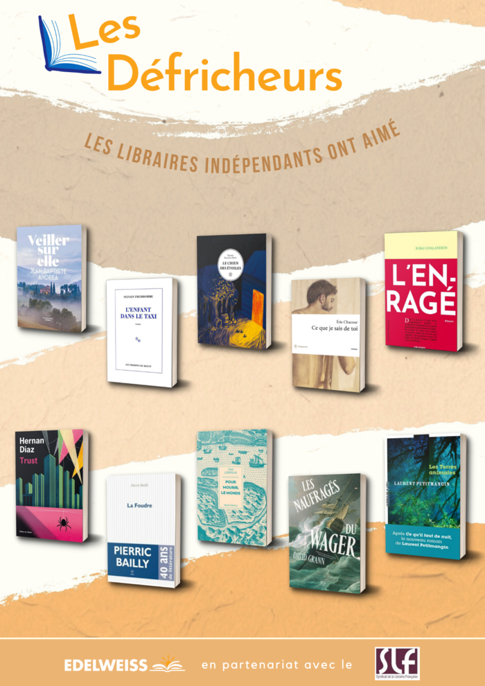 Palmarès Défricheurs de la rentrée littéraire 2023 Palmarès Défricheurs de la rentrée littéraire 2023