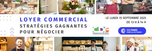 Un webinaire sur la négociation des loyers commerciaux
